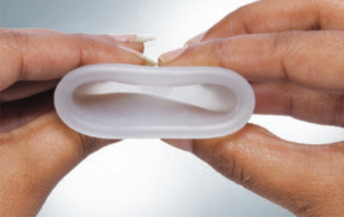 Silky Cup Reusable menstrual cup for women C fold U fold